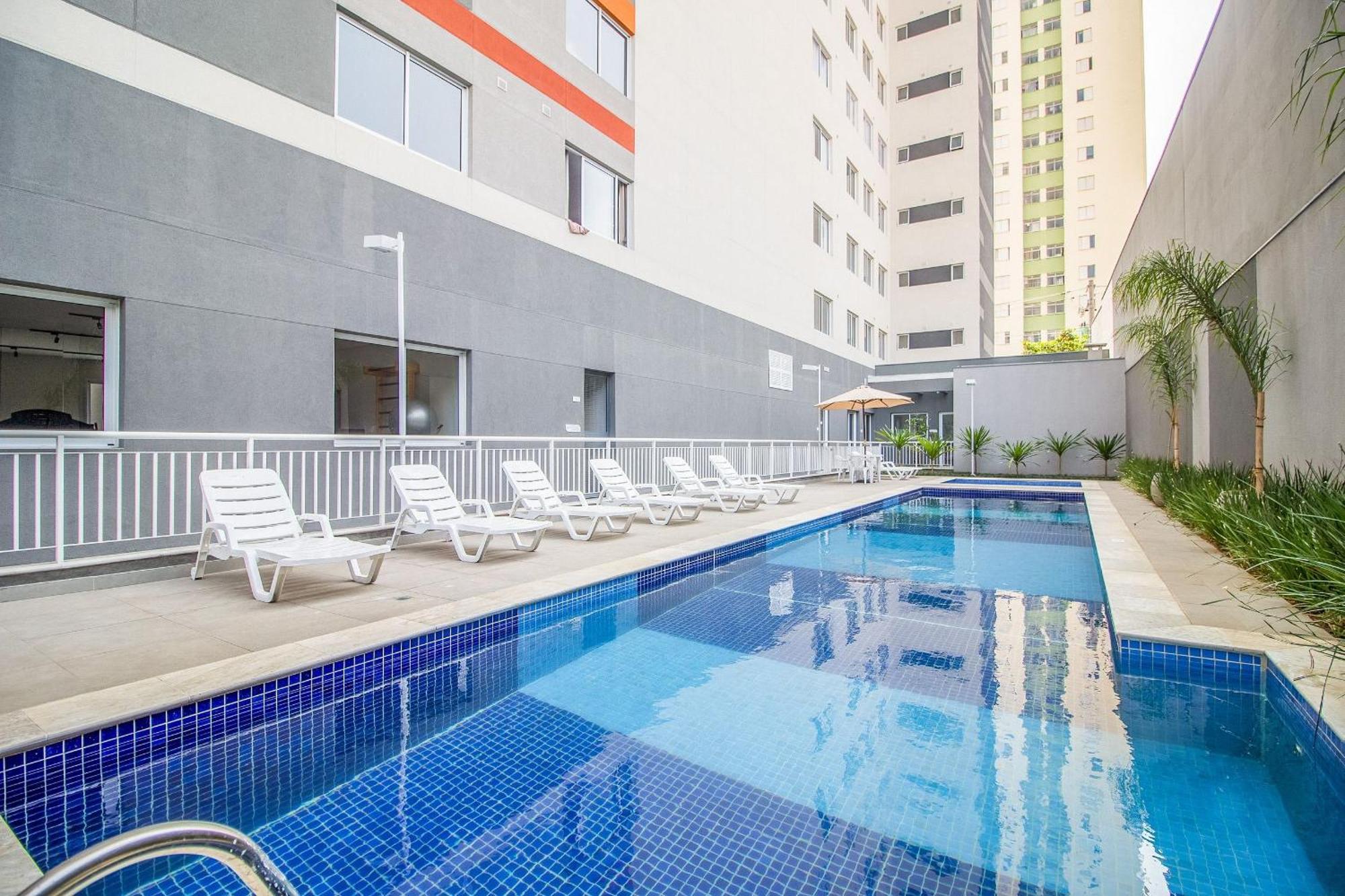 Charmoso Studio No Bras Com Piscina - Metro Bras São Paulo Exterior foto